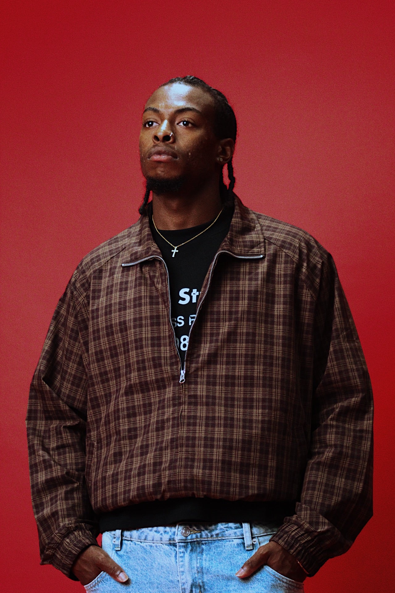LVS FOREVER FLANNEL ZIP UP
